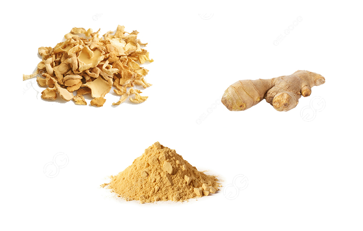method of processing ginger